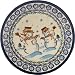  Polish Pottery Dessert Plate 814-du69