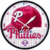 MLB Philadelphia Phillies Round Clock