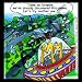 Londons Times Funny Aliens Cartoons - Golden Arch Aliens - Coffee Gift Baskets - Coffee Gift Basket Image