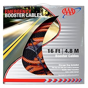 AAA 16 ft. 6 Gauge Booster Cable