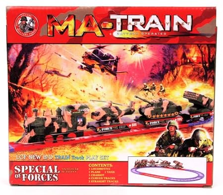 MA-Train Special Forces Track Play Set