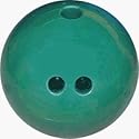 Gym And Outdoor Games Indoor Games Bowling Balls By Cosom - 5 Lb. Dark Green Rubberized Plastic Bowling Ball