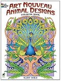 Art Nouveau Animal Designs Coloring Book (Dover Coloring Books)