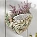 Pack of 2 Irish Angel with Shamrock Design Flower Wall Planters 8.5"