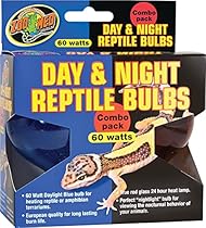 Zoo Med Day and Night Reptile 60 Watt Bulbs, Combo Pack
