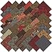 Moda Modernism Charm Pack, Set of 42 5-inch (12.7cm) Precut Cotton Fabric Squares