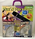 Emerson Plug and Play Karaoke System, Female Soul and Smooth Soul, over 250 dvds