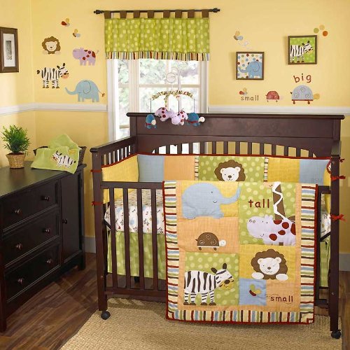 Cocalo Jungle Talk Four Piece Crib Set