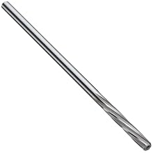 Alvord Polk 127-S-06 High-Speed Steel Chucking Reamer Set, Left Hand Spiral Flute, Uncoated Finish, 13-Piece, 1/16 - 1/4 Inch Sizes in 1/64 Inch Increments