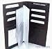 Men's Secretary Wallets | Men's Checkbook Wallets - Zippered Checkbook Cover and Wallet (Black)