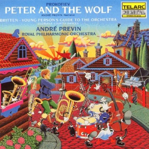 Pete And The Wolf/Young Person's Guide To The Orchestra/Gloriana cd cover