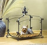 Royal Splendor Pet Metal Canopy Bed Small Dog Cat Puppy