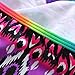 Attraco Little Big Girls Fringe Hollow-Out Rainbow Wave Stripe One Piece Swimsuit