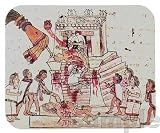 Aztec Human Sacrifice Mouse Pad