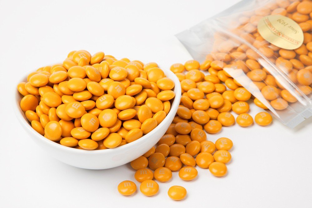 Gold Milk Chocolate M&M's Candy (1 Pound Bag) 
Gold Milk Chocolate M&M's Candy (1 Pound Bag)