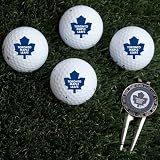 NHL Toronto Maple Leafs Four Golf Ball Gift Set