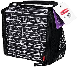 Rubbermaid  Lunch Blox medium durable bag - Black Etch