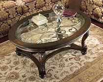 Hot Sale Traditional Dark Brown Norcastle Cocktail Table