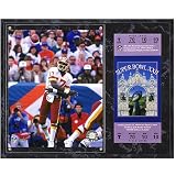 Mounted Memories Washington Redskins Super Bowl XXII Doug Williams Plaque with Replica Tickets