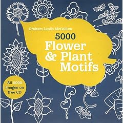 5000 Flower and Plant Motifs (Book & CD)