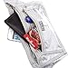 Bluecell Slim Water resistance Sporty Travel Waist Bag for Carrying iPhone 5 4S 3GS Cellphone (Silver)