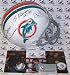 Bob Griese, Jim Kiick & Mercury Morris Autographed/Hand Signed Miami Dolphins Throwback Full Size He