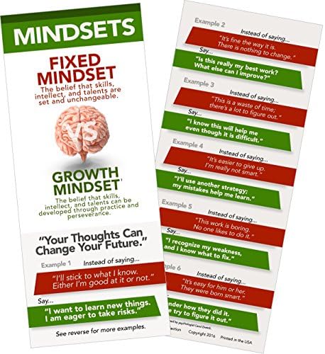 Growth Mindset Student Suggestion Card - 35-Piece Set