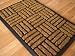Kitchen & Housewares : Hardwearing Rubber Coir Thick Doormat 60cm x 40cm