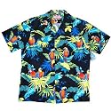 Top Quality Tropical Parrot Hawaiian Aloha Shirt