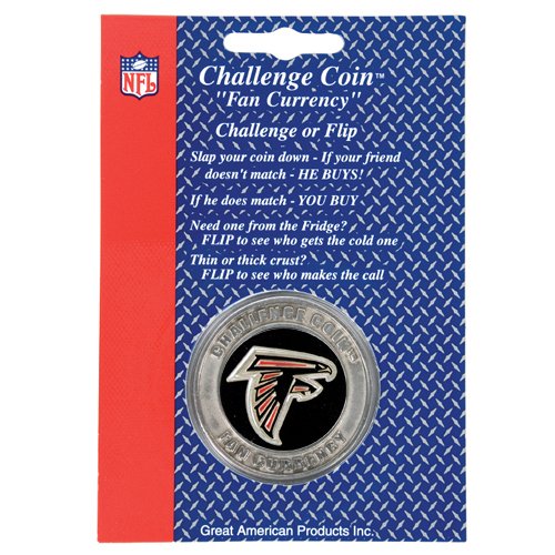 Atlanta Falcons NFL Challenge Coin/Lucky Poker Chip