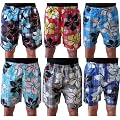 Caripe Herren Hawaii Shorts Badehose Bermuda Badeshort