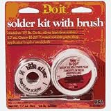 Do-It/Oatey 301469 Do it H-205 Water Soluble Lead-free Paste Flux Kit