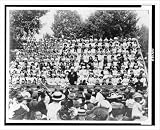 Historic Print (L): Living flag - Soldiers' Monument dedication, May 30, 1911