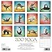 2016 Zoo Yoga Wall Calendar