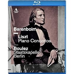 Daniel Barenboim  plays Liszt Piano Concertos [Blu-ray]