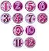 TARGETS Baby Month Onesie Stickers Baby Shower Gift Photo Shower Stickers, baby shower gift by OnesieStickers