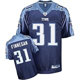 Reebok Tennessee Titans Cortland Finnegan Youth Replica Alternate Jersey Small