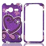 Talon 15385 Full Diamond Bling Phone Shell for HTC Evo Shift 4G - Sprint -  ....