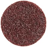 3M Scotch-Brite SC-DS Medium Grit, 2" x NH Aluminum Oxide Surface Conditioning TS Roloc Disc Maroon (50 Pack)