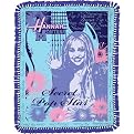 Disney Hannah Montana Secret Pop Star Make-it-Yourself Fleece Throw