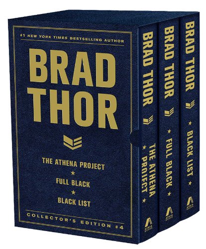 Brad Thor Collectors' Edition #4: The Athena Project, Full Black, and Black List