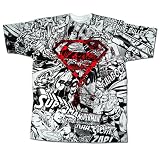 SMM348 Superman Comics T-shirt XL