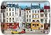 Sisson Imports 7545 - Sisson Editions Delacroix Cars Tray - 17.5 x 11.75 Inches