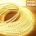 LE® 110-120 V AC 164ft Flexible LED Strip Lights, 3000K Warm White, 3000 Units 5050 SMD LEDs, 720lm/m, Waterproof IP65, Accessories Included, LED Rope Lights, LED Tape, Pack of 164ft/50m