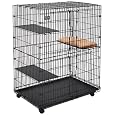Midwest Homes for Pets 36 inches long by 23.5 inches wide by 50.5 inches high Cat Playpen