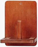 Talc and Talc Holders: Wooden Cone Talc Holder