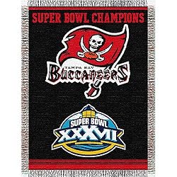 Tampa Bay Buccaneers NFL Super Bowl Commemorative Woven Tapestry Throw (48"x60")