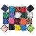 JAM PAPER Crinkle Cut Shred Tissue Paper - 2 oz - Presidential Blue - Sold Individually
