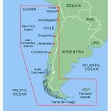 GARMIN BLUECHART MSA006R CHILE AND FALKLAND