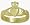 Ladies 14 Karat Yellow Gold Claddagh Ring - 6.25